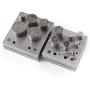Metal Disc Cutter, 5+7 Holes Circle Round Disc Cutter Set Jewelry Making Metal Cutting Forming Pendant Charm Coin Punch Tool