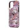 iPhone 12 Pro Max Sewing Metal Pattern Fabric Case