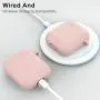 Marge Plus for Airpods Case Cover with Keychain, Silicone Skin Cover for Women Men Compatible with Apple Airpods 2/1 Charging Case (Front LED Visible)