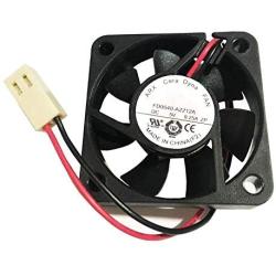 BAY Direct FD0540-A2212A FD0540-A3212A 40 x 40 x 10(mm) Fan for CeraDyna 5V 0.25A 2Wire DVR Cooling Fan (Thermal Compound; Spatula; Warranty Card Included)