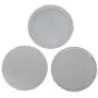 Set of 3 Barista-Quality Reusable Metal Coffee Filters by Slimm Filter - For use in the AeroPress Coffee Maker - Save Money & Brew the Perfect Cup at Home - Stainless Steel - MESH, FINE & ULTRA FINE