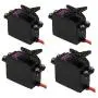 [4-Pack] MG996R 55g Metal Gear Torque Digital Servo Motor for Futaba JR RC Helicopter Car Boat Robot