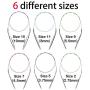 Circular Knitting Needles Set Round Needle Metal Magic Loop 40 Inch Size 15 13 11 10 9 8 7 6 5 4 2 0
