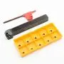 1/2'' CNC Lathe Carbide Indexable Threading Turning Tool Holder SER1212H11 with 10PCS 11ER A60 BP010 Indexable Carbide Turning Insert 1/2'' CNC Lathe Carbide Indexable Threading Turning Tool Holder SER1212H11 with 10PCS 11ER A60 BP010 Indexable Carbide Turning Insert