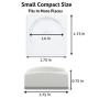 Wall Nanny Mini - Smallest Baby Gate Wall Protector (Made in USA) Protect Walls & Doorways from Pet & Dog Gates - for Child Pressure Mounted Stair Safety Gate - No Safety Hazard on Bottom Spindles
