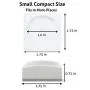 Wall Nanny Mini - Smallest Baby Gate Wall Protector (Made in USA) Protect Walls & Doorways from Pet & Dog Gates - for Child Pressure Mounted Stair Safety Gate - No Safety Hazard on Bottom Spindles