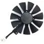 General 88MM T129215SU 6-Pin DC 12V 0.50A Cooling Fan for ASUS Strix Raptor GTX980Ti R9 390X R9 390 GTX1060 GTX1070 GTX1080 RX480 Graphics Card Cooler Cooling Fans (Fan-B (1Pcs))