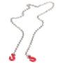 Metal RC Trailer Tow Hooks, Metal RC Trailer Tow Hooks Part Accessories Tow Hook Trailer Chain Kit RC Crawler with Chain for SCX10 D90 1:10 RC Crawler Climbing Car