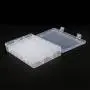 4PCS Clear White Plastic Organizer Box with Dividers 24 Grid Storage Containers Jewelry Storage Box with Dividers for Beads Earrings Necklaces Rings Metal Parts Accessories Screws Button Storage 4PCS Clear White Plastic Organizer Box with Dividers 24 Grid Storage Containers Jewelry Storage Box with Dividers for Beads Earrings Necklaces Rings Metal Parts Accessories Screws Button Storage