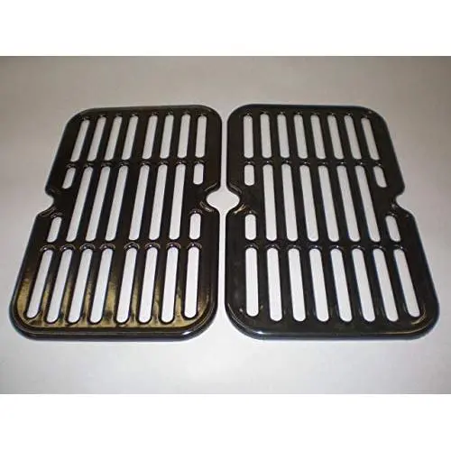 Music City Metals 59202 Stamped Porcelain Steel Cooking Grid Replacement for Gas Grill Model Brinkmann 810-9200-0, Set of 2 Music City Metals 59202 Stamped Porcelain Steel Cooking Grid Replacement for Gas Grill Model Brinkmann 810-9200-0, Set of 2