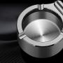 Yutone Retro Metal Ashtray,Ten Thousand Match Lighter Multifunction Ashtray,Great Gift for Father Husband Boyfriend