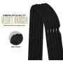 Utopia Home (Pack of 50 Premium Non Slip Velvet Hangers - 360-degree rotatable Hook - Durable & Slim - Coat Hangers - Pant Hangers - Black Utopia Home (Pack of 50 Premium Non Slip Velvet Hangers - 360-degree rotatable Hook - Durable & Slim - Coat Hangers - Pant Hangers - Black