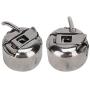 2Pcs Stainless Steel Sewing Machine Bobbin Case Metal Reverse Bobbin Case Sewing Machine for Singer