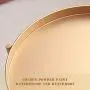 Gold Round End Side Table,Metal Tray Accent Table,Modern Bedside Table for Small Spaces Gold Round End Side Table,Metal Tray Accent Table,Modern Bedside Table for Small Spaces