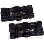 Rugged Ridge 13505.04 Ultimate Grab Handle Kit, Black for 55-current Jeep CJ/Wrangler/Gladiator