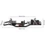 GoolRC RC Car Frame Carbon Fiber Metal Car Chassis Beam with 540 Motor for AXIAL SCX10 RC Crawler Climbing Car DIY GoolRC RC Car Frame Carbon Fiber Metal Car Chassis Beam with 540 Motor for AXIAL SCX10 RC Crawler Climbing Car DIY