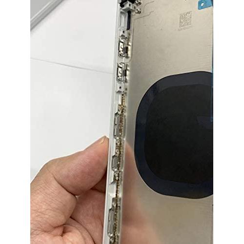 housing Cover Rear Battery Door + Parts for iPhone 8P 8 Plus (Silver)