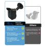 Hard Case for Blink XT 2 Camera w/Mount Bracket (Black 2 pcs) - Blink XT Covers w/Glare-reducing Hood - Blink XT Camera Cover Case - NOT for 2020 New Blink Indoor/Outdoor Cam - by SULLY