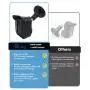 Hard Case for Blink XT 2 Camera w/Mount Bracket (Black 2 pcs) - Blink XT Covers w/Glare-reducing Hood - Blink XT Camera Cover Case - NOT for 2020 New Blink Indoor/Outdoor Cam - by SULLY