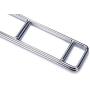 Nature Smile 2 Pack 5 in 1 Anti Slip Metal Sweater Coat Hangers,Multi Layers Wardrobe Clothes Rack,Heavy Duty Metal Space Saver Blouse Hanger Closet Storage Organizer