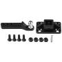 RC Car Tow Hook, Metal Tow Shackle Hook for Remote Control TRX-4 Axial Scx10 D90 Crawler Cars Hitch Trailer Model Parts