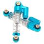 Binchil for Axial SCX24 90081 1/24 RC Crawler Car Upgrade Parts Metal Shock Absorber Damper Accessories,BU