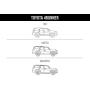 n-FAB T1464R Nerf Step | Full Length | Textured Black Finish | fits 14-17 Toyota 4 Runner (Does NOT FIT Limited) SUV, 4 Door