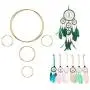 10 Pieces Metal Rings Hoops Macrame Ring for Dream Catchers and Crafts, 2 Inch, 3 Inch, 6 Inch (Gold) 10 Pieces Metal Rings Hoops Macrame Ring for Dream Catchers and Crafts, 2 Inch, 3 Inch, 6 Inch (Gold)