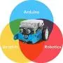 Makeblock mBot Robot Kit with Bluetooth Dongle, STEM Toys with Metal Materials, APP Remote Control with Easy constructions, Scratch and Arduino C Programming Supported, Gift for Kids Makeblock mBot Robot Kit with Bluetooth Dongle, STEM Toys with Metal Materials, APP Remote Control with Easy constructions, Scratch and Arduino C Programming Supported, Gift for Kids