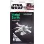 Fascinations Metal Earth ICONX Star Wars X-Wing Starfighter Color 3D Metal Model Kit