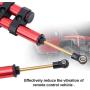 RC Shock Absorber, 2pcs Metal RC Damper with Spring Compatible with SCX10 D90 TRX4 1/10 RC Car(110mm / 4.3in-Red)