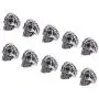 PH PandaHall 10pcs 8mm Large Hole Halloween Skull Bead Stainless Steel Spacer Beads Metal Beads Antique Silver European Beads for Necklace Bracelets Earrings Jewelry Making 15x11x14mm PH PandaHall 10pcs 8mm Large Hole Halloween Skull Bead Stainless Steel Spacer Beads Metal Beads Antique Silver European Beads for Necklace Bracelets Earrings Jewelry Making 15x11x14mm
