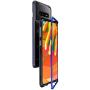 HikerClub Galaxy Note 9 Case, Magnetic Adsorption Case Metal Bumper and Crystal Clear Glass Back Shockproof Case (Black/Blue, Note9)