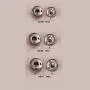 YICBOR 288sets/lot Sew-on PressSnap Buttons Metal Snap Fastener Buttons Press Button for Sewing Clothing(Silver Nickle, 6mm) YICBOR 288sets/lot Sew-on PressSnap Buttons Metal Snap Fastener Buttons Press Button for Sewing Clothing(Silver Nickle, 6mm)