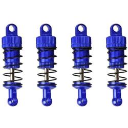 DAPENGNIAO RC Cars Upgrade Parts Front& Rear Metal Oil Damper Shocks for HAIBOXING Apply to HBX 18858-18856 Accessories (Color : Blue)