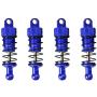 DAPENGNIAO RC Cars Upgrade Parts Front& Rear Metal Oil Damper Shocks for HAIBOXING Apply to HBX 18858-18856 Accessories (Color : Blue)