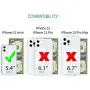 Dockem Wallet Case for iPhone 12 Mini: Built-in Metal Plate for Magnetic Mounting & 1 Credit Card Holder Slot: 5.4'' Luxe M2, Canvas Style Synthetic Leather (Blue and Grey)