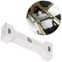 LIU-SHUNBAOAS RC Rear Beam, RC Car Upgrade Parts Metal Rear Bumper Collision Beam Replacement for WPL Military Truck