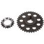 Evergreen TCK2000 Compatible With 85-95 Toyota 22R 22RE 8-Valves Timing Chain Kit w/Timing Cover