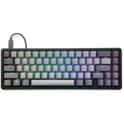 Drop ALT High-Profile Mechanical Keyboard — 65% (67 Key) Gaming Keyboard, Hot-Swap Switches, Programmable Macros, RGB LED Backlighting, USB-C, Doubleshot PBT, Aluminum Frame (Halo True, Black)