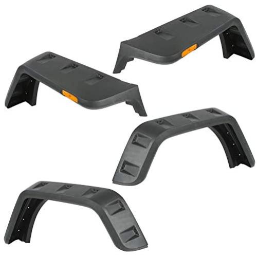 Rugged Ridge 11640.10 Flat Pocket Flare Kit JKs