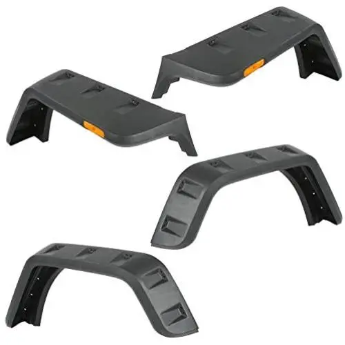Rugged Ridge 11640.10 Flat Pocket Flare Kit JKs Rugged Ridge 11640.10 Flat Pocket Flare Kit JKs