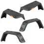 Rugged Ridge 11640.10 Flat Pocket Flare Kit JKs Rugged Ridge 11640.10 Flat Pocket Flare Kit JKs