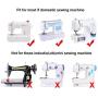 11Pcs Presser Feet, Sewing Machine Kit Household DIY Spare Parts Accessories for Sewing Machine Brother Singer Janome Toyota