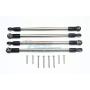 GPM for Traxxas E-Revo VXL 2.0 / E-Revo Brushless Upgrade Parts Stainless Steel #304 Front/Rear Turnbuckle for Steering - 4Pc Set