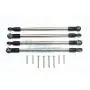 GPM for Traxxas E-Revo VXL 2.0 / E-Revo Brushless Upgrade Parts Stainless Steel #304 Front/Rear Turnbuckle for Steering - 4Pc Set