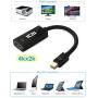 Mini DisplayPort to HDMI, ICZI Gold-Plated 4K Thunderbolt 2 to HDMI Adapter Converter for MacBook, Chromebook Pixel, Surface Pro, HDTVs, Monitors, Projectors and More – Black