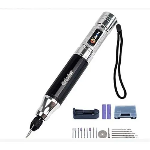 Engraving Pen Engraver Portable Cordless Rechargeable Electric Grinding Pen DIY Rotary Tool Kit for Metal Wood Jewelry Engraving Carving Polishing Drilling Lettering Engraving Pen Engraver Portable Cordless Rechargeable Electric Grinding Pen DIY Rotary Tool Kit for Metal Wood Jewelry Engraving Carving Polishing Drilling Lettering