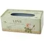 WHHOME Decorative Metal Tissue Holder Country Rural Rectangular Tissue Box Cover - Bathroom, Kitchen, Office Room WHHOME Decorative Metal Tissue Holder Country Rural Rectangular Tissue Box Cover - Bathroom, Kitchen, Office Room