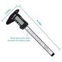 Digital Caliper, Adoric 0-6'' Calipers Measuring Tool - Electronic Micrometer Caliper with Large LCD Screen, Auto-Off Feature, Inch and Millimeter Conversion